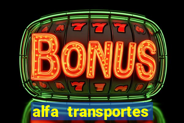 alfa transportes novo hamburgo